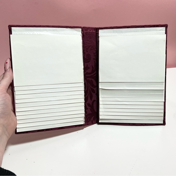 Vintage ornate fabric photo album - Picture 2 of 4